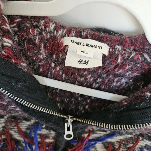 Isabel Marant pour H&M sweater/coat - Picture 5 of 7